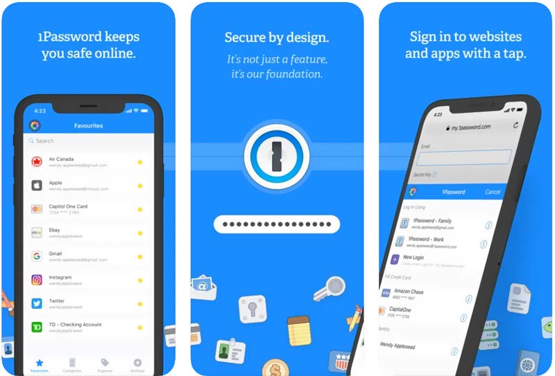 1Password Aplicativo Gerenciador de Senhas