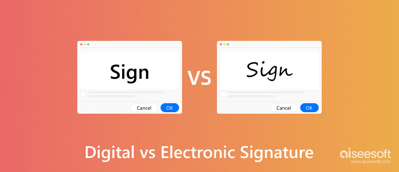 Assinatura Digital Vs Assinatura Eletrônica