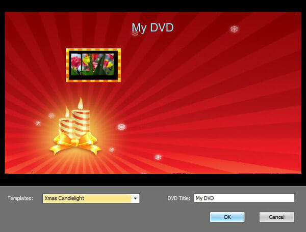 Editar o menu do DVD