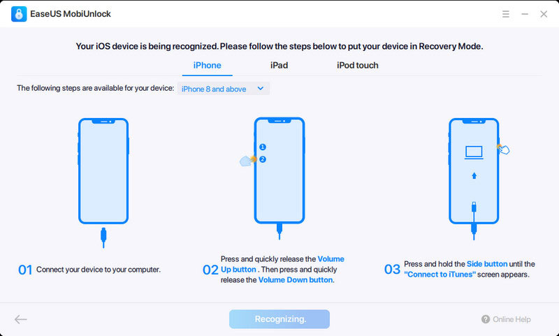 Easeus Mobiunlock para iPhone