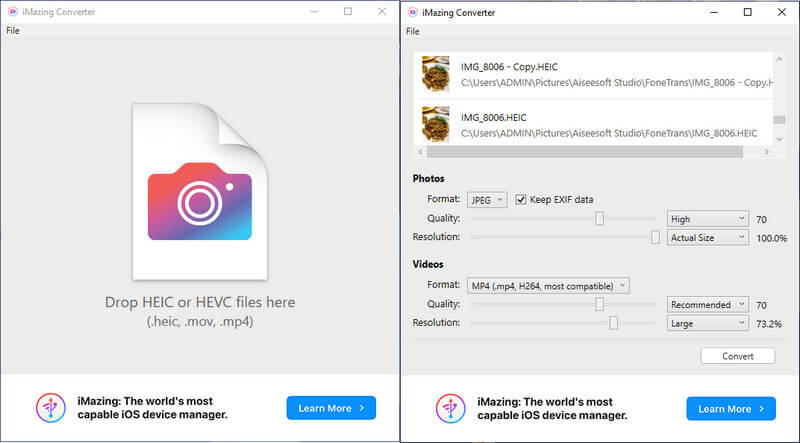 iMazing HEIC Converter