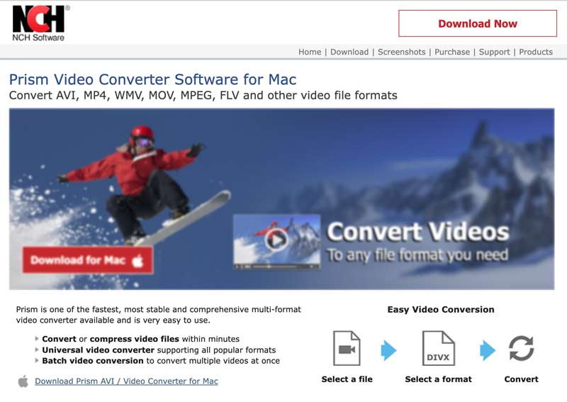 Baixar Prism Video Converter para Mac