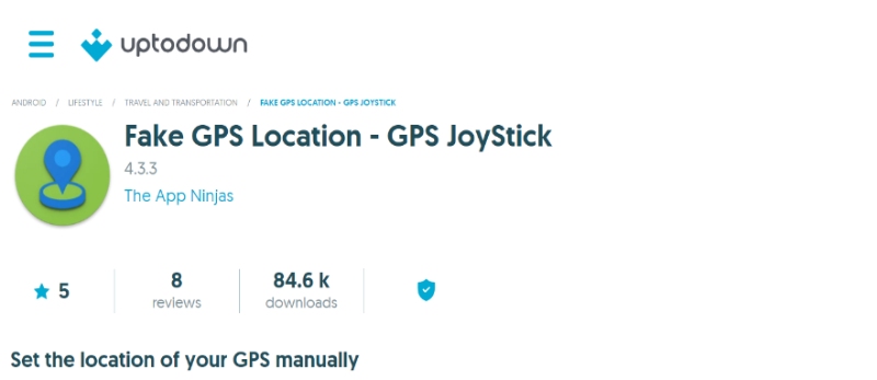 Spoofer de joystick GPS