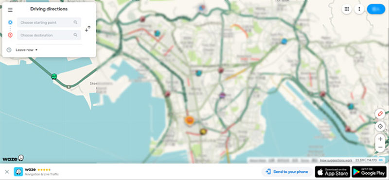 Waze Alternativo MapQuest