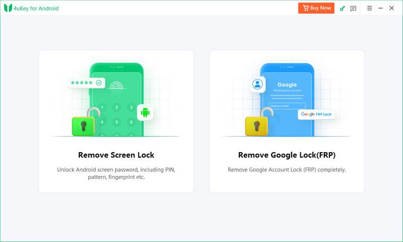 Tenorshare 4ukey para interface Android