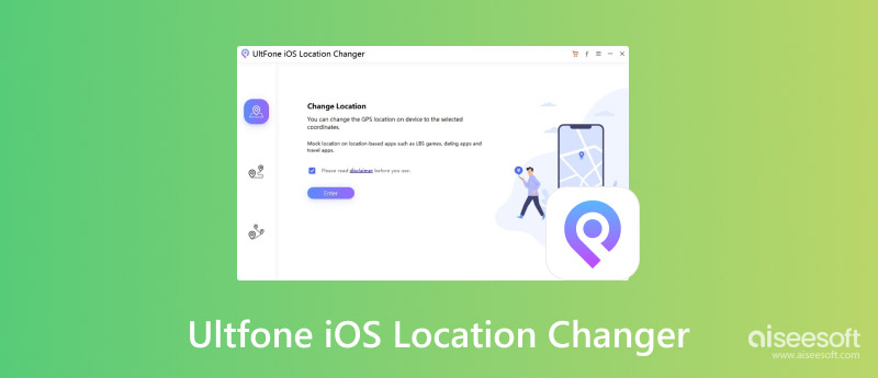 Trocador de localização UltFone iOS