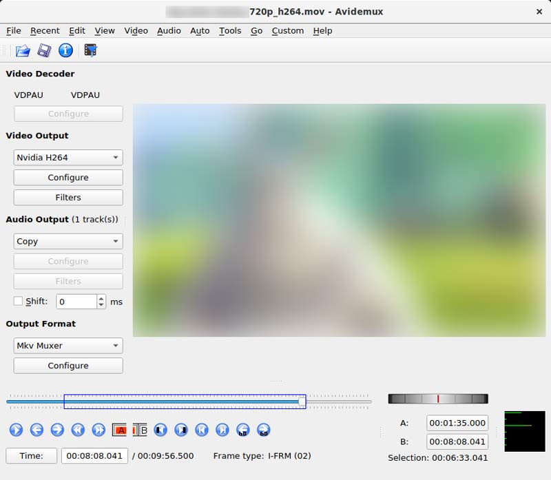 Open Source Video Transcoder Avidemux