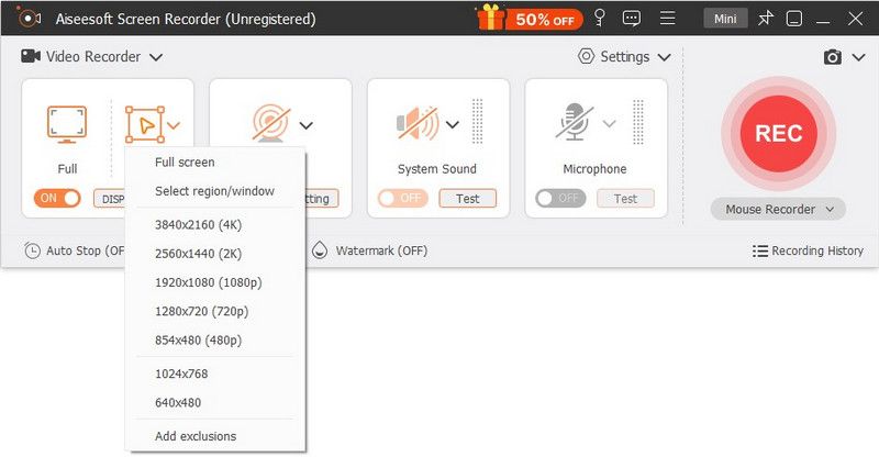 Set Recording Audio source