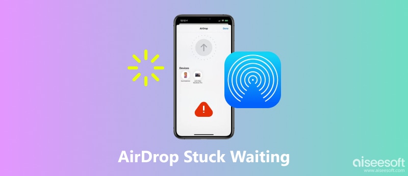 AirDrop preso na espera