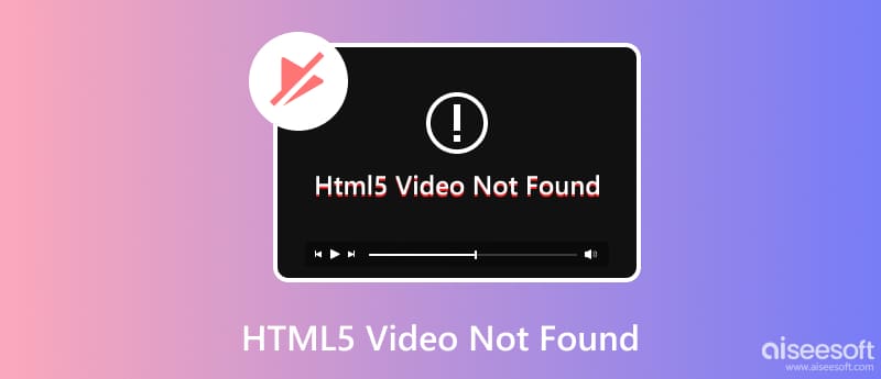 Vídeo HTML5 não encontrado