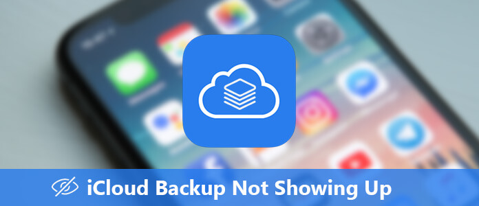 iCloud Bbackup não aparece