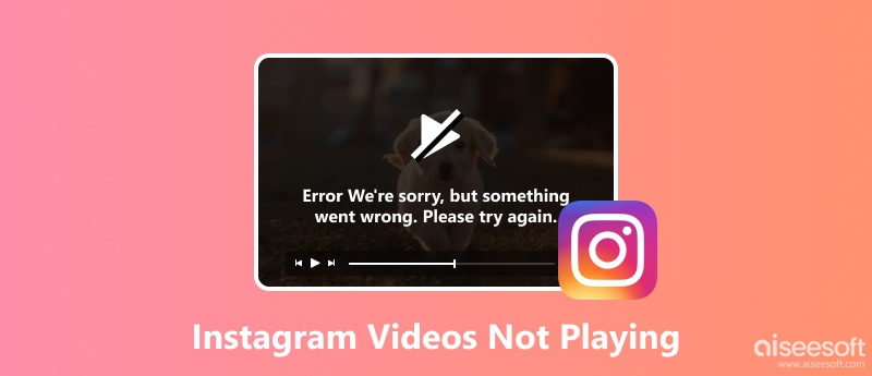 Vídeos do Instagram não estão sendo reproduzidos