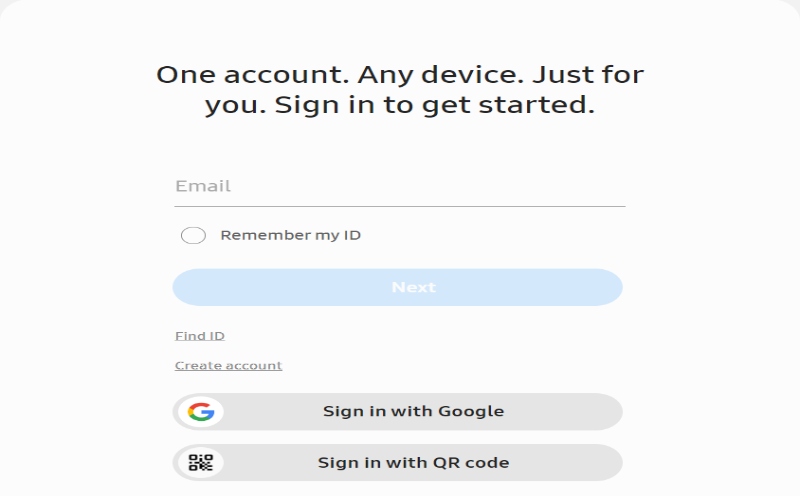 Sign in Email