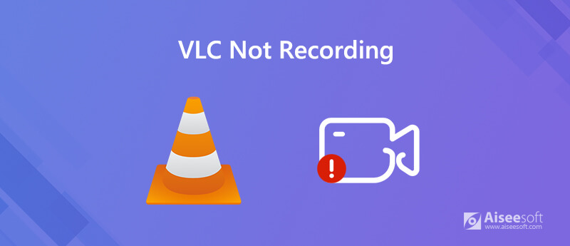 VLC não está gravando