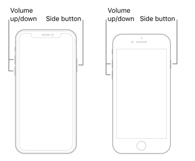 Força Reinicie o iPhone