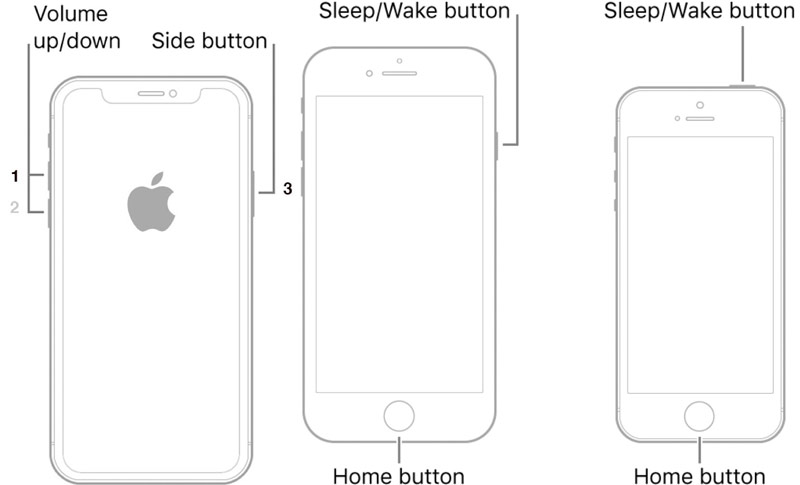 Foco Reiniciar iPhone