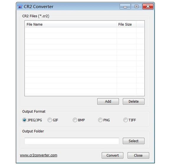 Conversor CR2 para PC com Windows