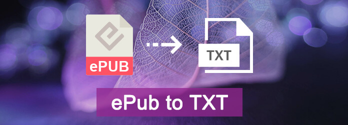 ePub para TXT