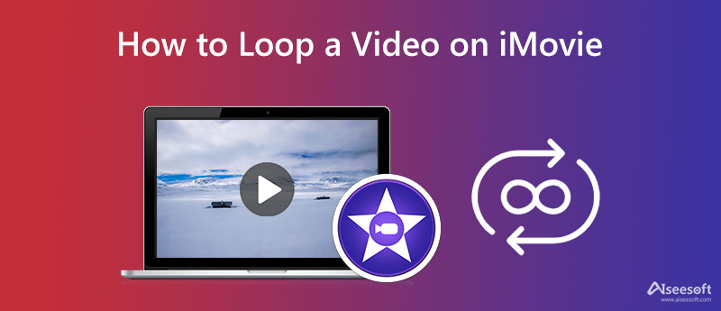 vídeo em loop do iMovie