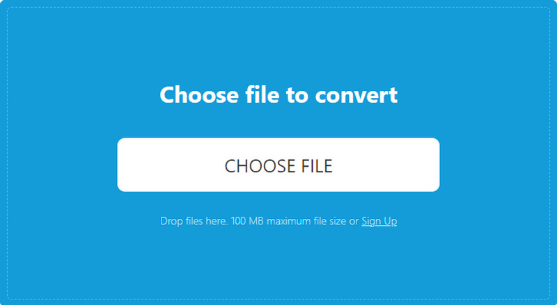 OnlineConvertFree Upload Formato WAV