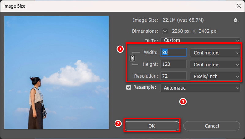 Adjust Image Size in PS