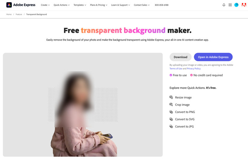 Make Transparent PFP Online Adobe Express